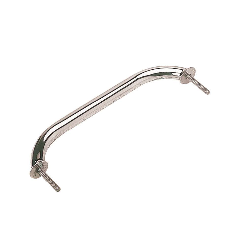 12-inch stainless steel stud mount flanged hand rail with mounting flange corrosion-resistant