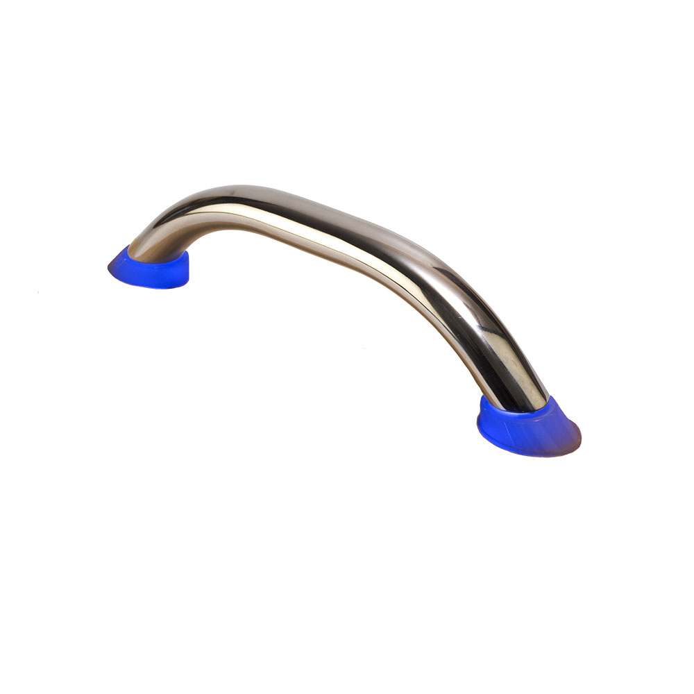 Sea-Dog Stud Mount Hand Rail 10 inch with LED lighted blue bases stainless steel corrosion resistant