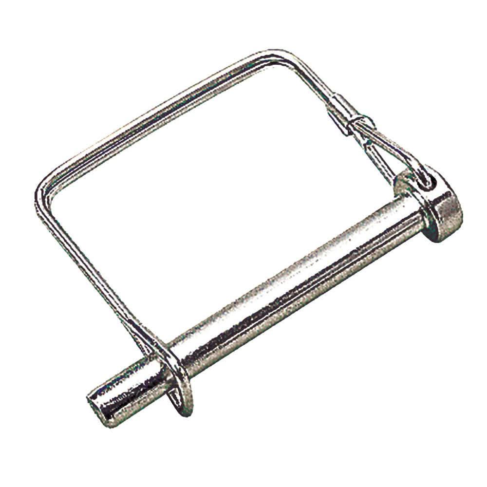 Sea-Dog Galvanized Coupler Lock Pin 1/4 inch corrosion-resistant trailer pin with spring snap lock bale