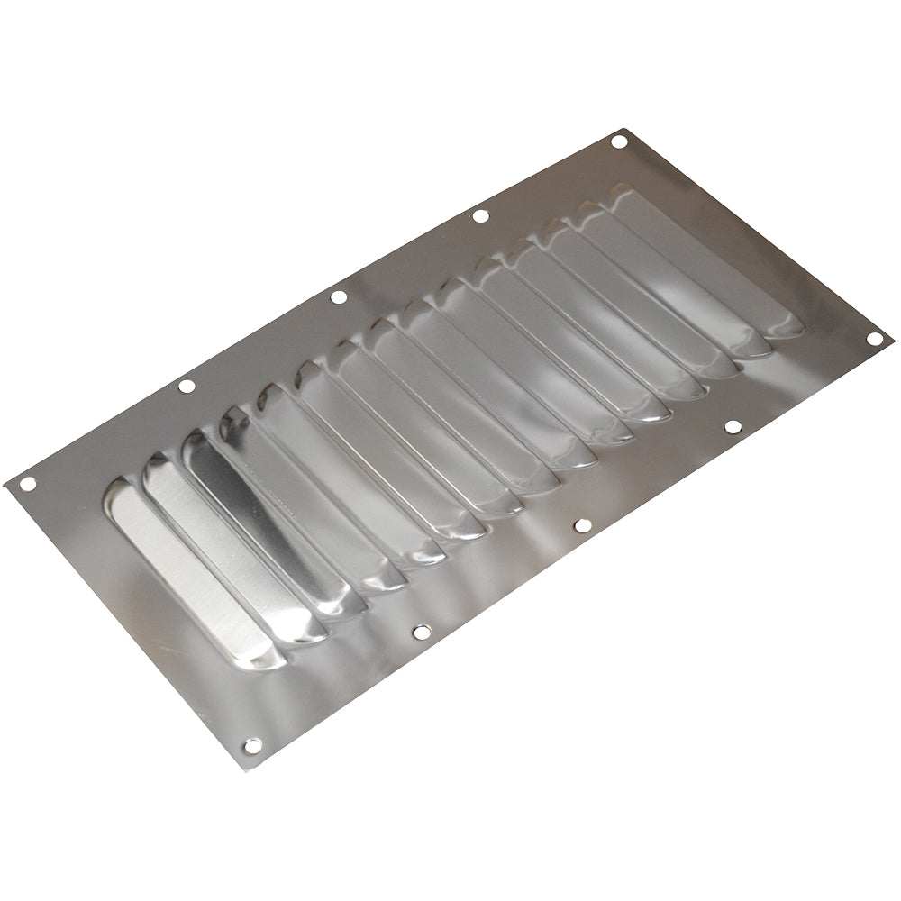 Sea-Dog 5x9 inch stainless steel louvered vent for air circulation and mold prevention