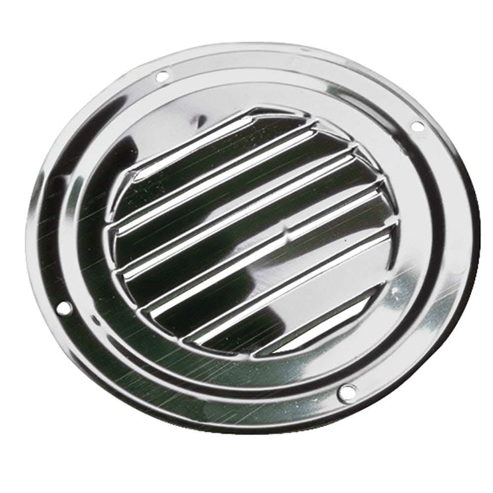 Sea-Dog stainless steel 5-inch round louvered vent corrosion-resistant marine air vent