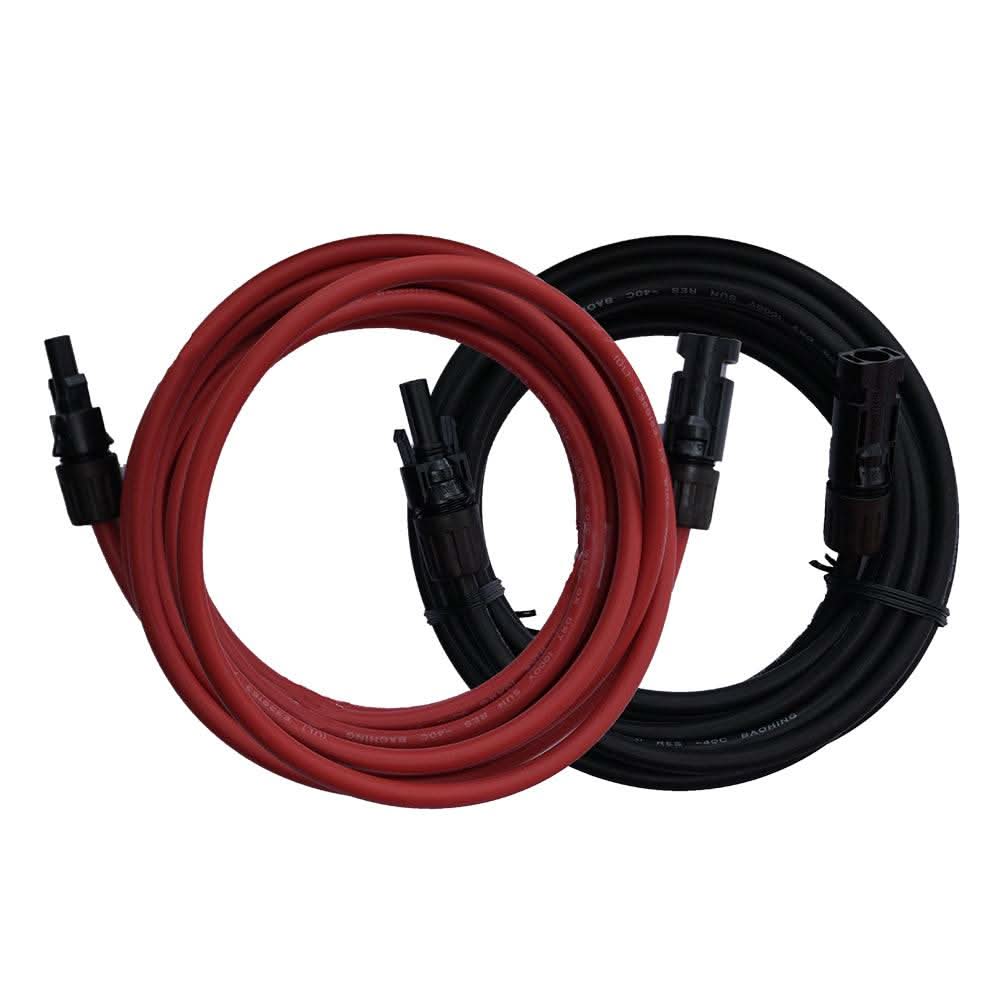 Xantrex PV Extension Cable 15-foot red and black cables with connectors