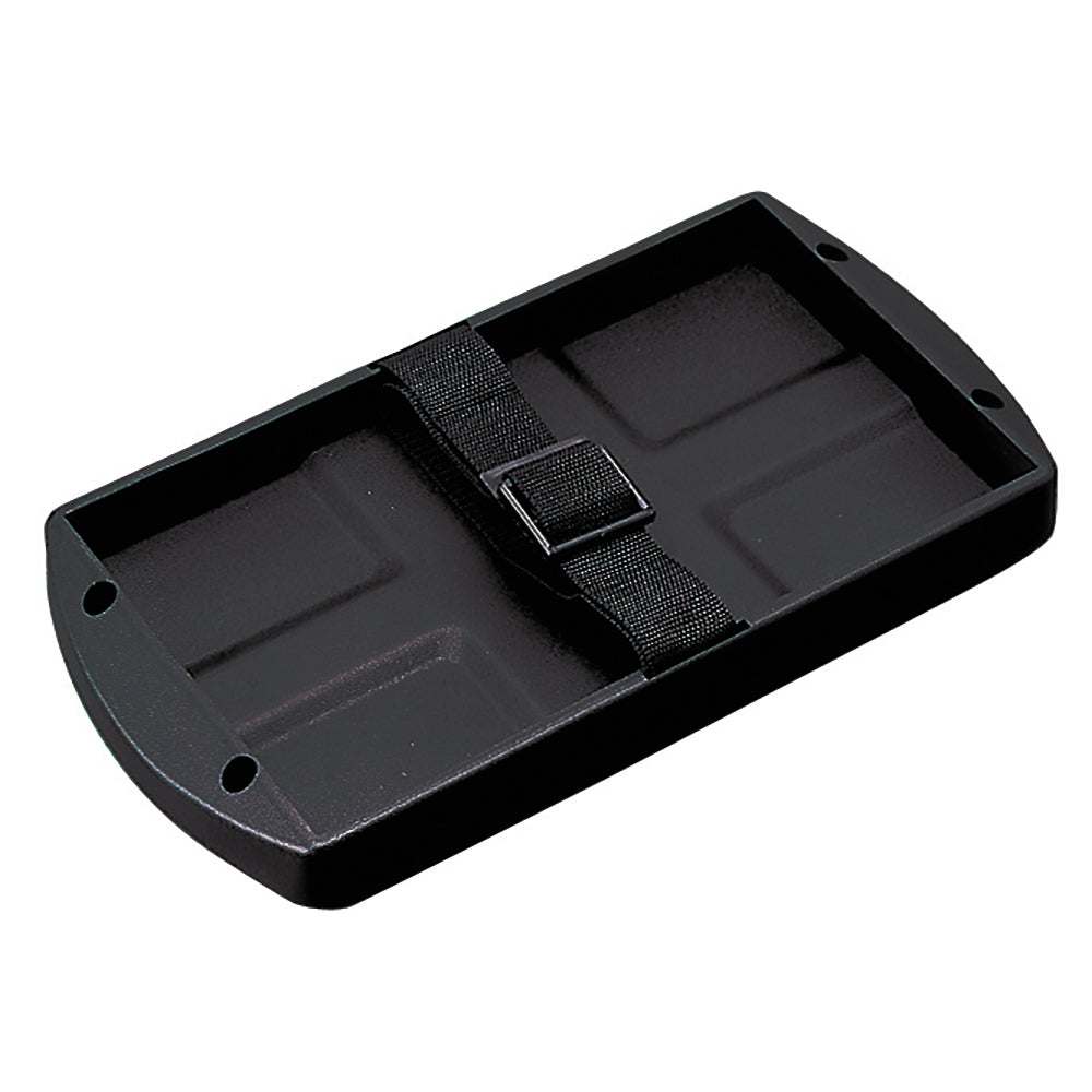Sea-Dog Battery Tray with Strap for 24 Series Batteries, heavy-duty polypropylene construction