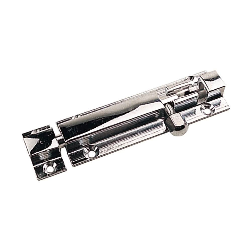 Sea-Dog 2.5 inch chrome finish barrel bolt for doors and cabinets