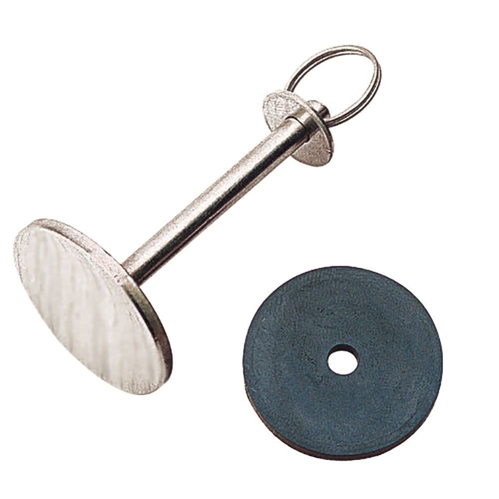 Sea-Dog Hatch Cover Pull with stainless steel washer and rubber gasket for marine hatches