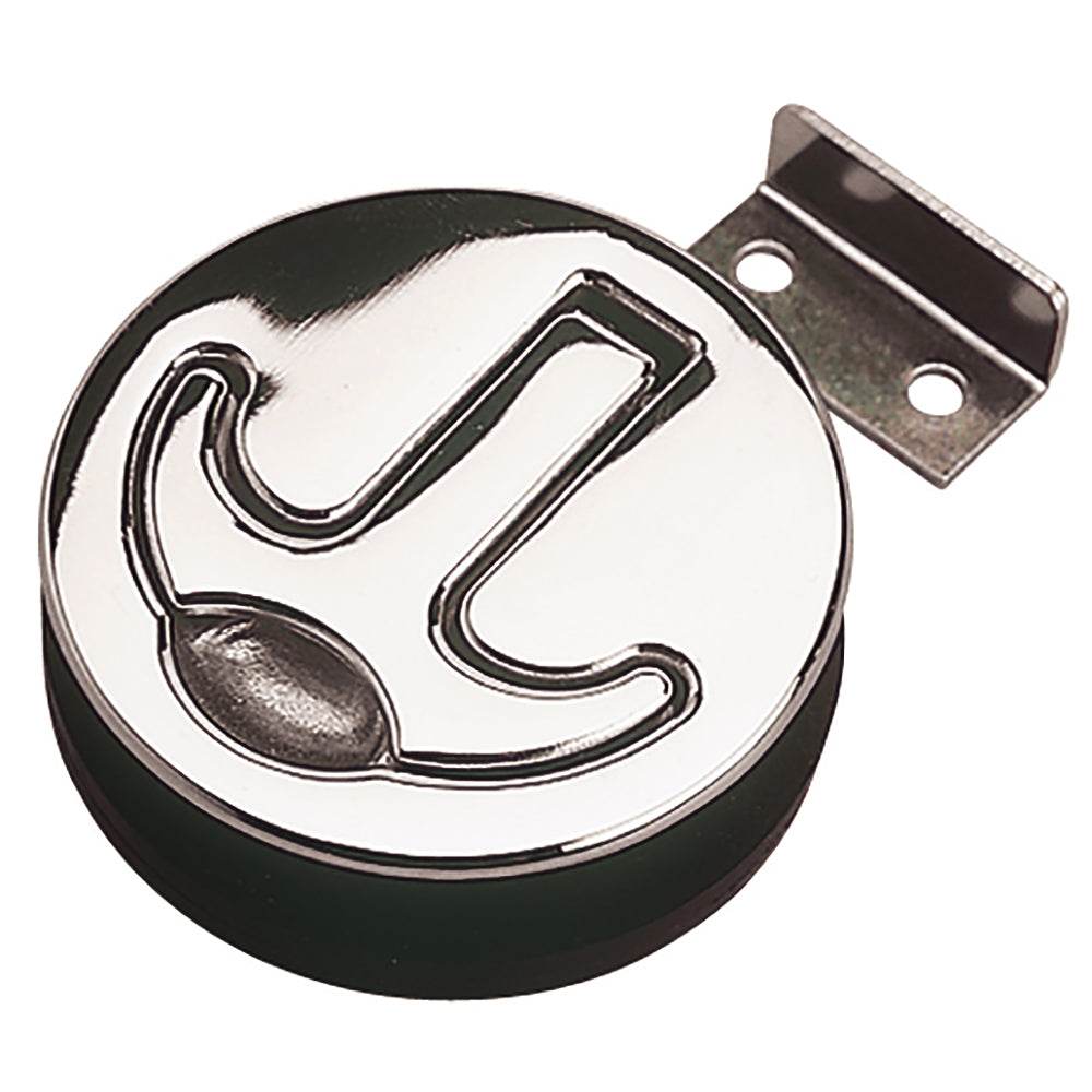 Sea-Dog stainless steel round T-handle slam latch with push-to-close and corrosion-resistant design