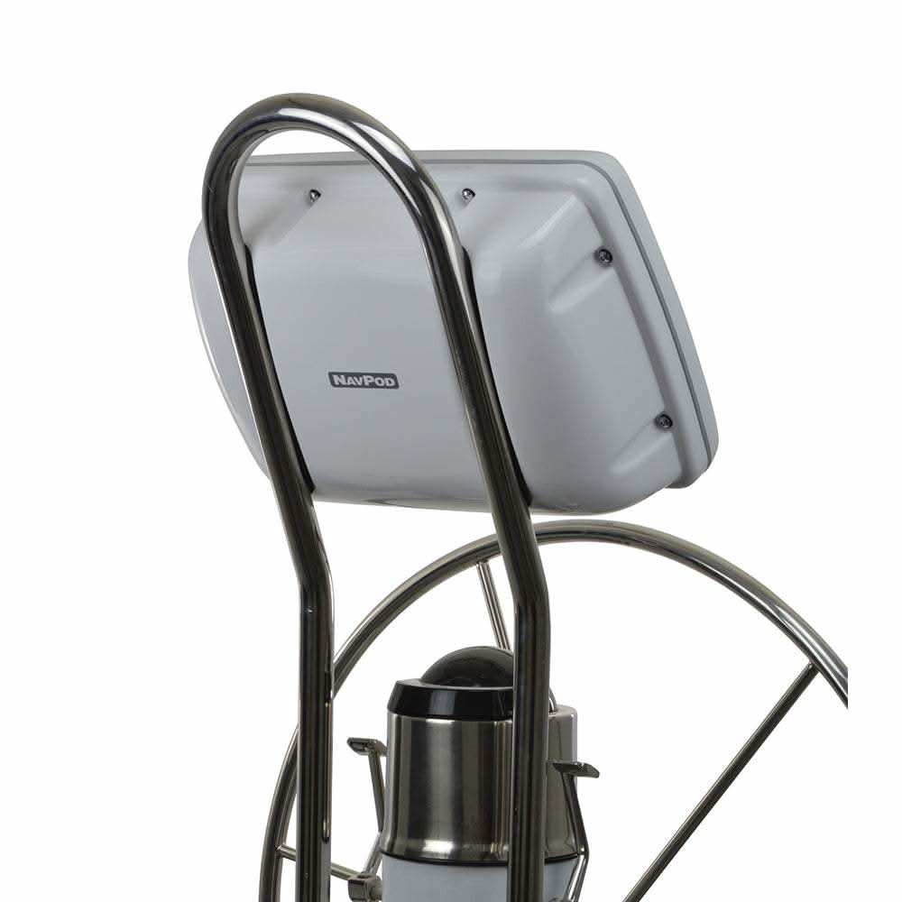 NavPod SailPod pre-cut mount for Garmin GPSMAP 8416xsv/8616xsv with 9.5" Wide Guard, waterproof and durable marine electronics enclosure.