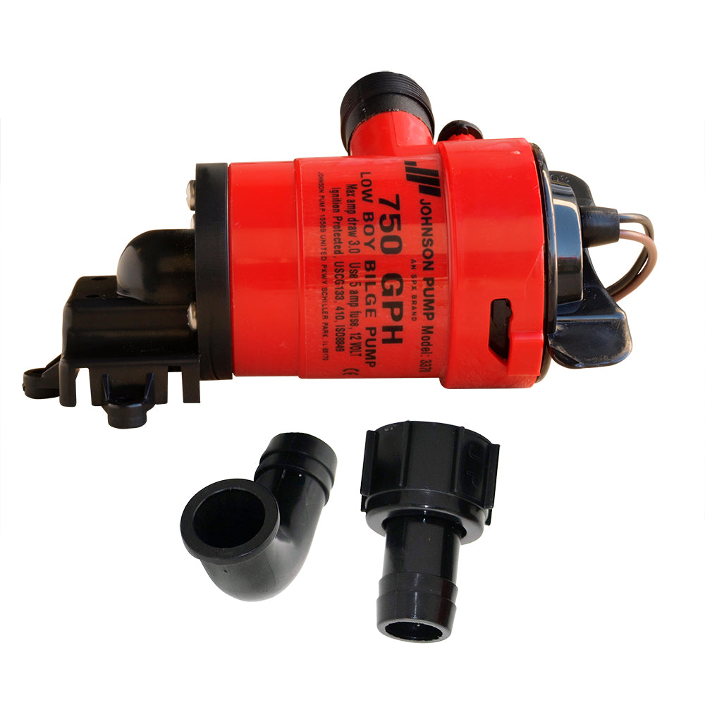 Johnson Pump Low Boy Bilge Pump - 750 GPH - 12V - 33703