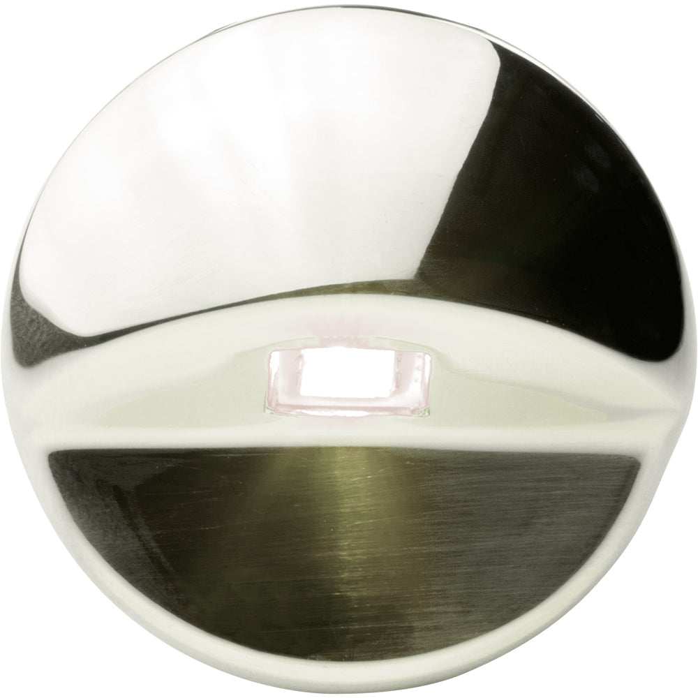 Sea-Dog LED Alcor Courtesy Light white stainless steel round recessed marine light