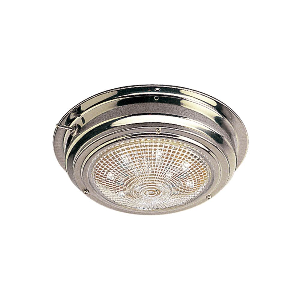 Sea-Dog stainless steel LED dome light with 4-inch lens and corrosion-resistant design