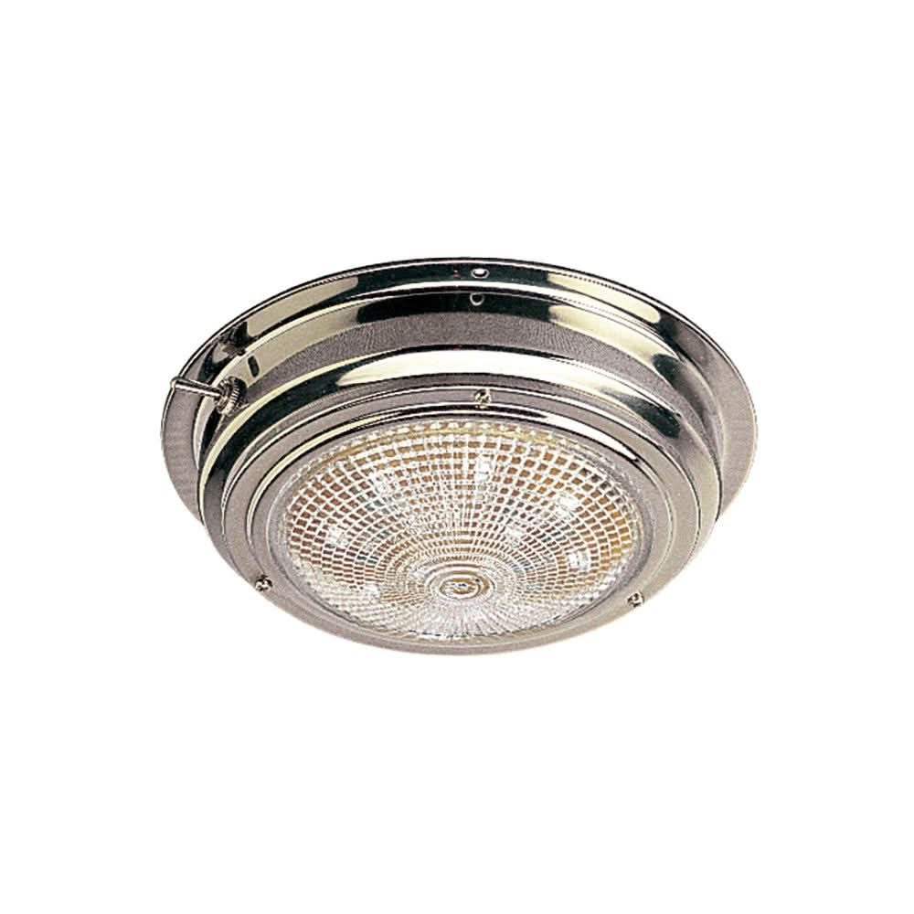 Sea-Dog stainless steel LED dome light with 4-inch lens and corrosion-resistant design