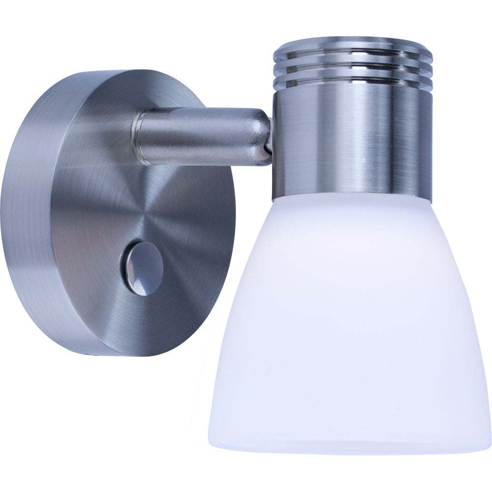 Sea-Dog LED Cabin Reading Light with touch dimmer and adjustable aluminum fixture