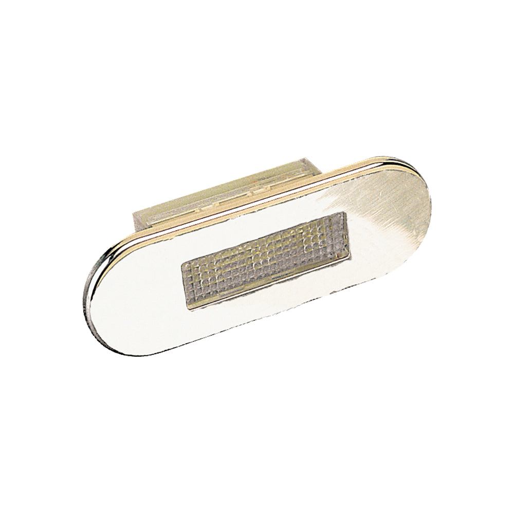 Sea-Dog LED Courtesy Light white lens stainless steel sleek design low amperage marine lighting