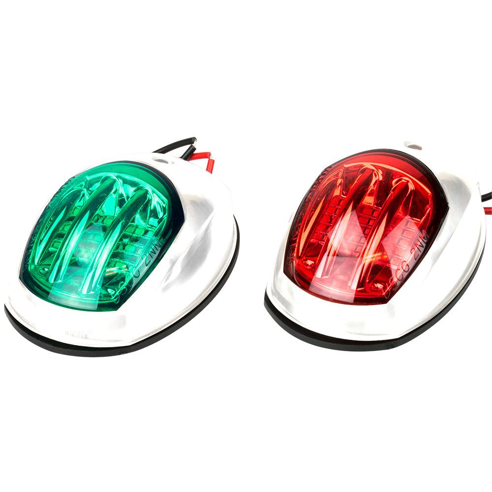 Sea-Dog white LED port and starboard navigation lights set 400071-1