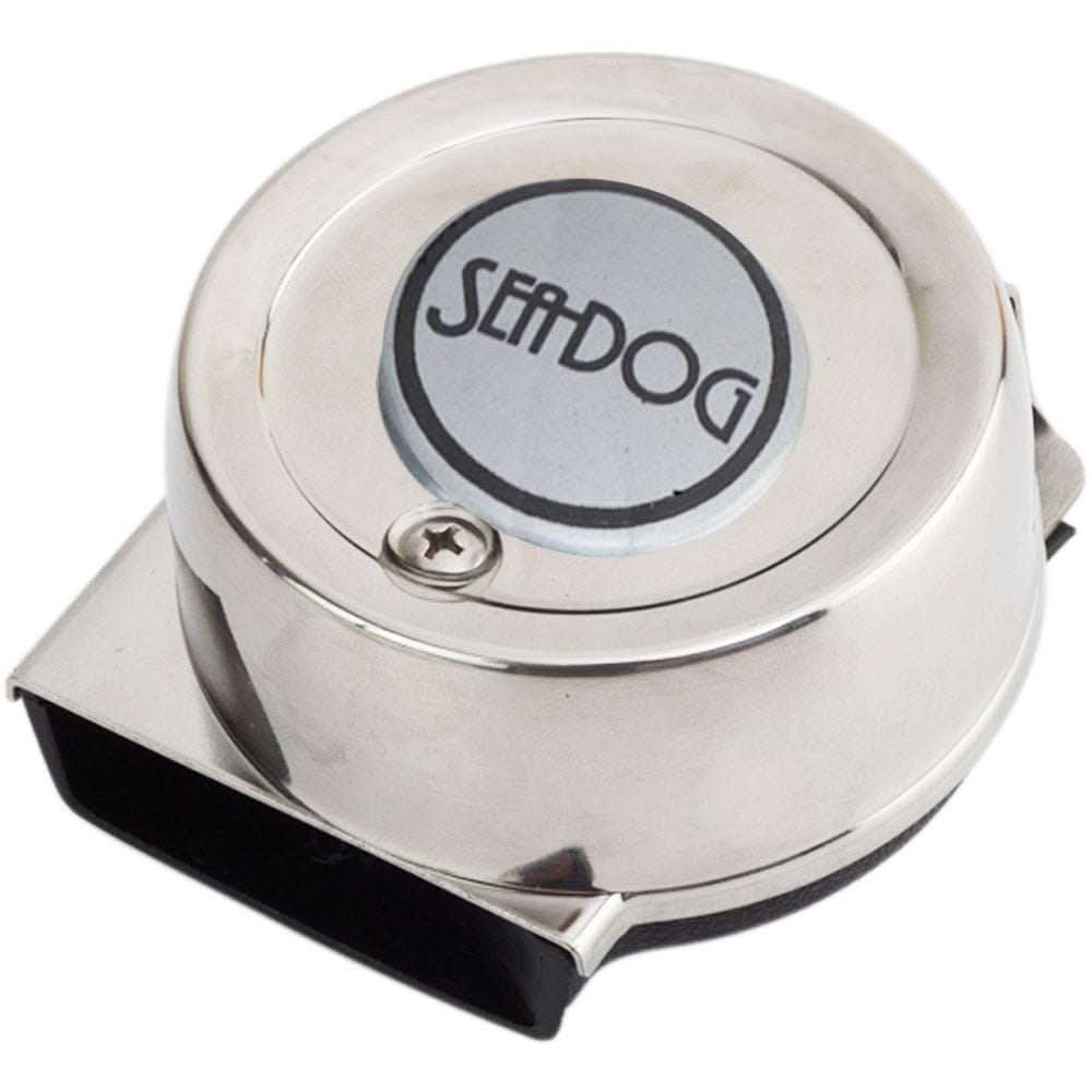 Sea-Dog Single Mini Compact Horn stainless steel marine horn 12V 108dB compliant vessel safety