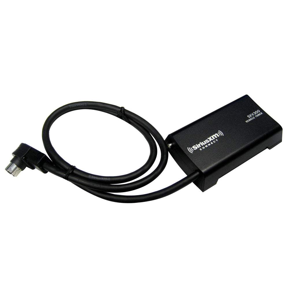 FUSION SXV300B Sirius Receiver compact black SiriusXM satellite radio device with connecting cable