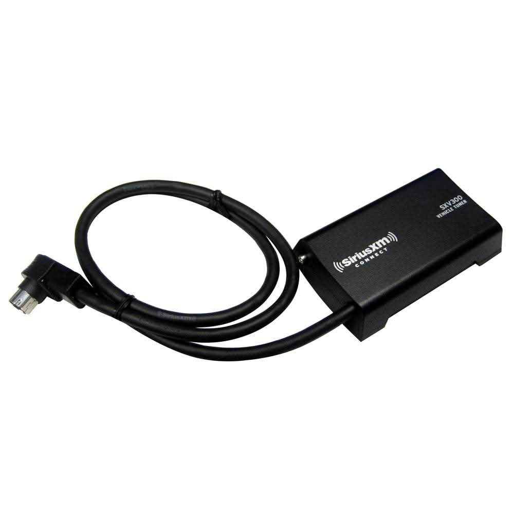 FUSION SXV300B Sirius Receiver compact black SiriusXM satellite radio device with connecting cable