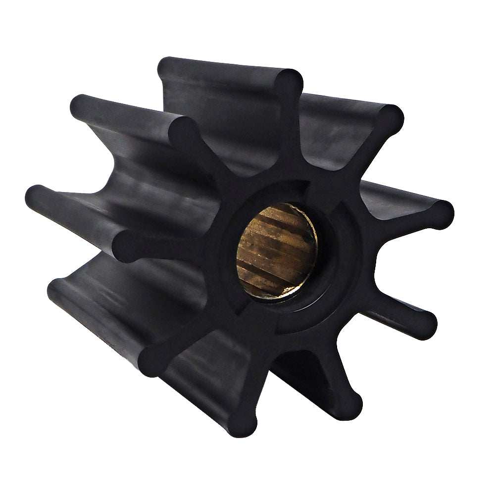 Albin Pump Premium Impeller Kit 95x25x88.8mm 9-blade spline insert black neoprene