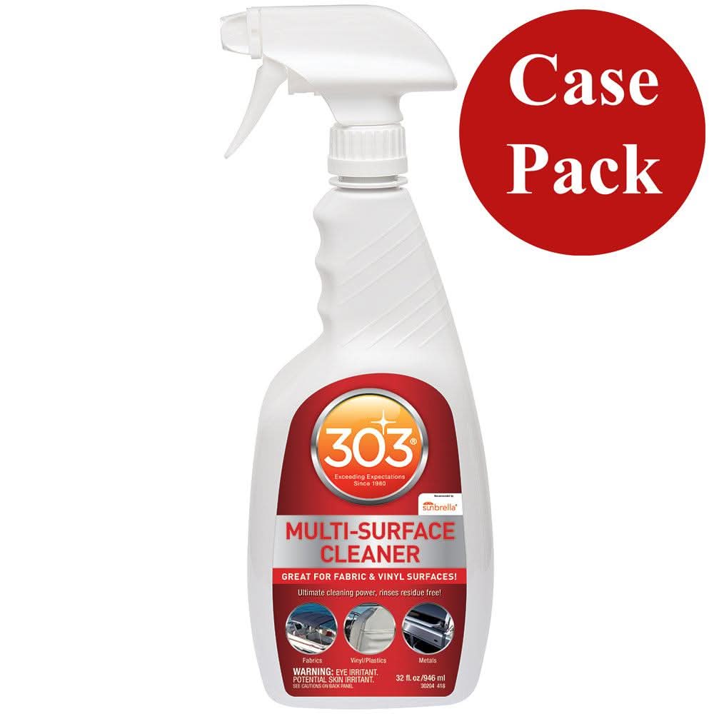 303 Multi-Surface Cleaner 32oz trigger spray case pack for fabric, vinyl, and various surfaces