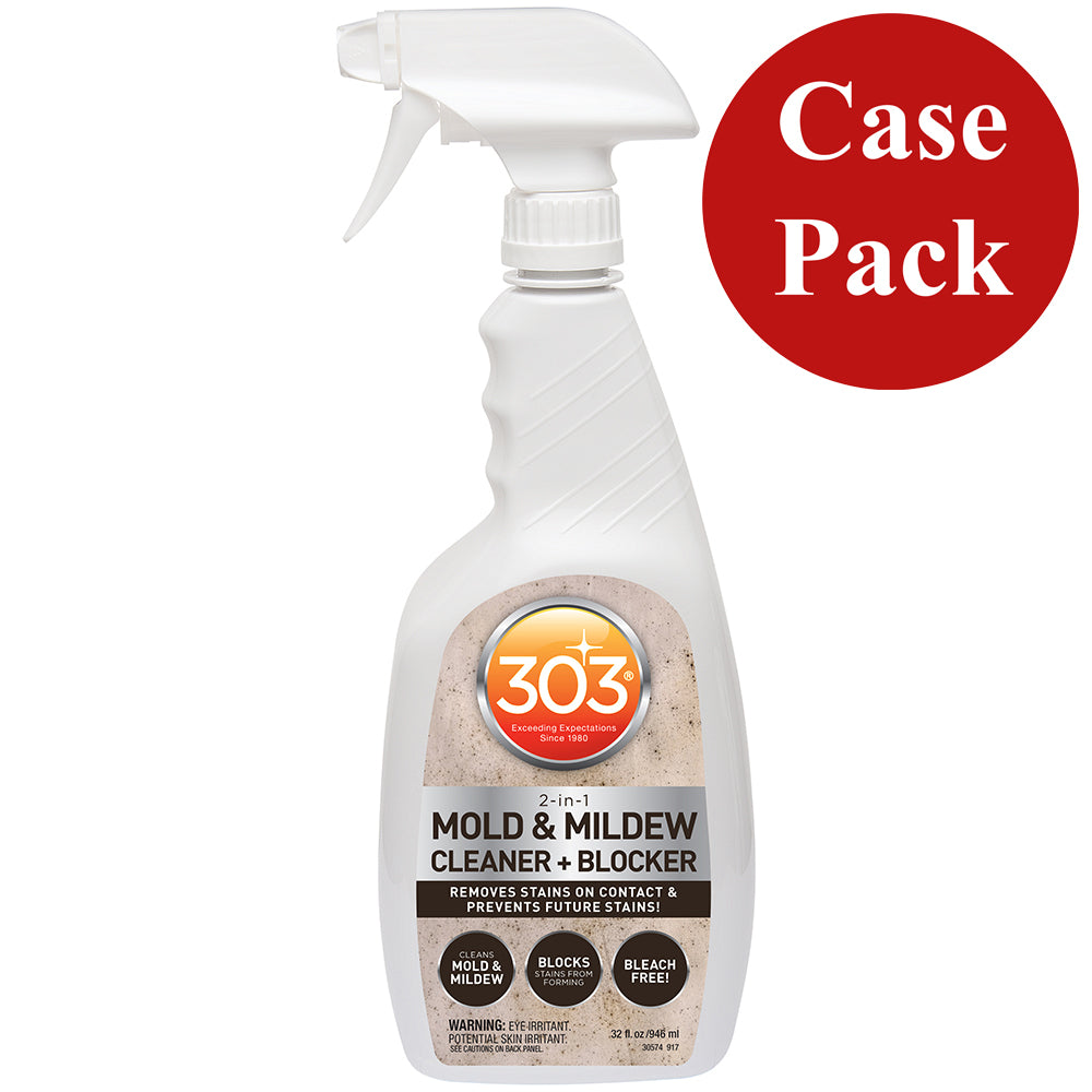 303 Mold & Mildew Cleaner & Blocker with Trigger Sprayer - 32oz *Case of 6* - 30574CASE
