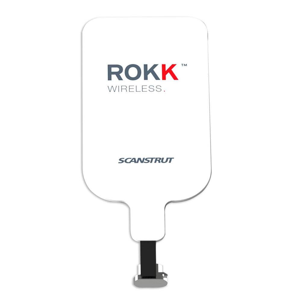 Scanstrut ROKK wireless phone receiver patch with Micro USB connector for wireless charging conversion