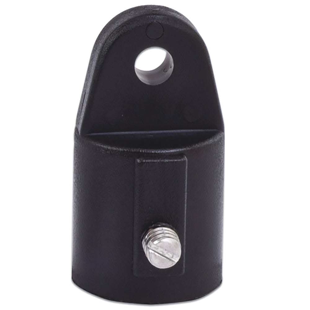Black Sea-Dog nylon top cap 7/8 inch with metal pin for tubing fittings