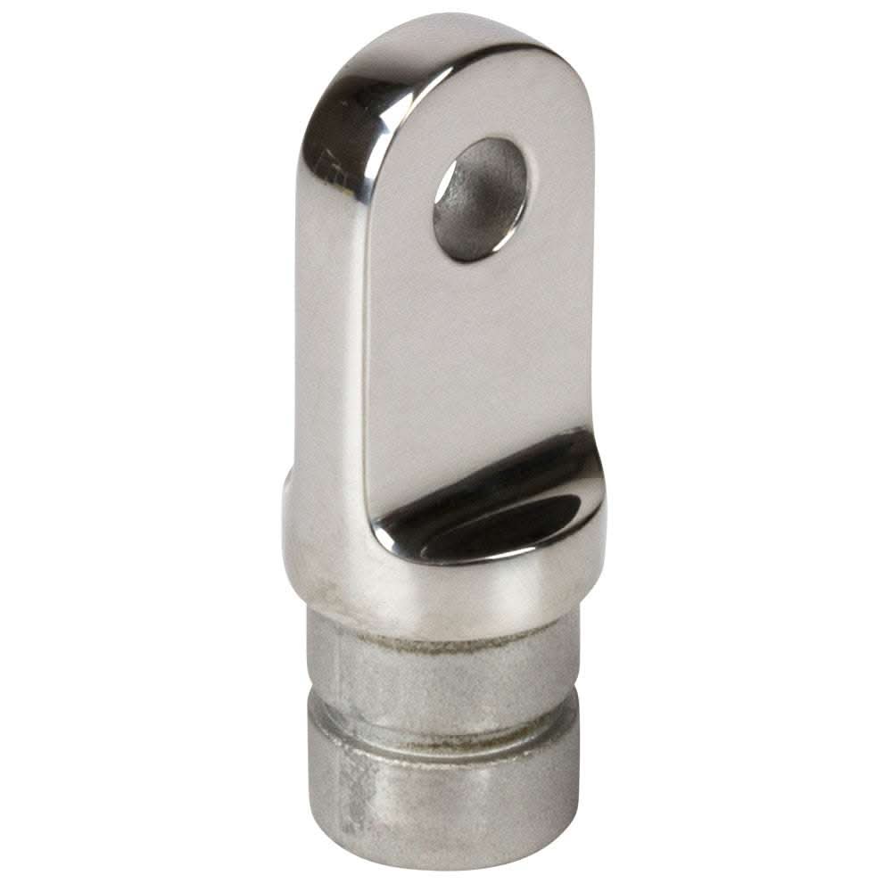 Sea-Dog Stainless Top Insert 3/4 inch stainless steel boat fitting with pivot hole