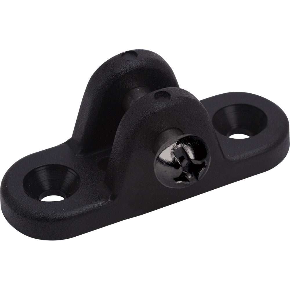 Sea-Dog Nylon Small Deck Hinge black UV stabilized nylon marine hardware