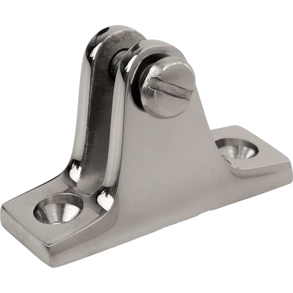 Sea-Dog stainless steel angle base deck hinge for Bimini top mounting