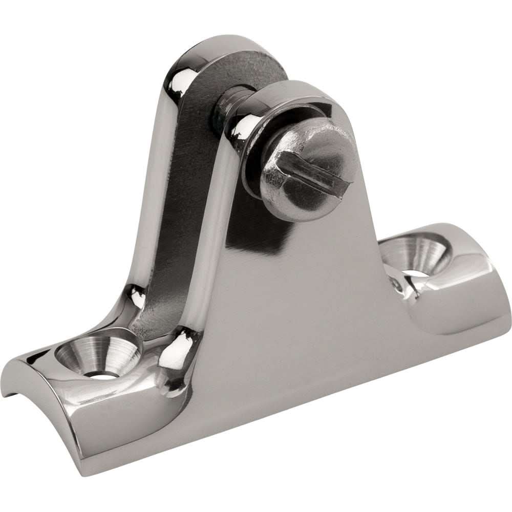Sea-Dog Stainless Steel 90° concave base deck hinge for Bimini tops and rail mounting