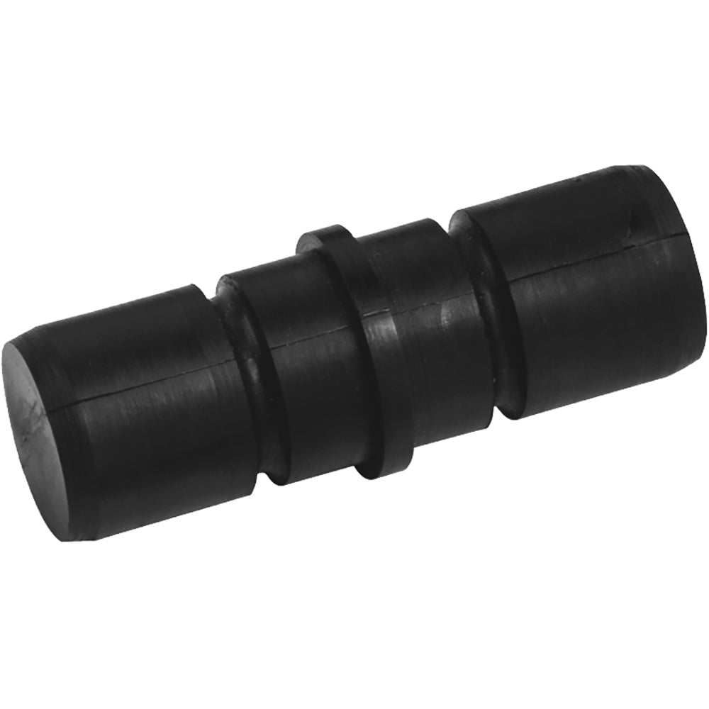 Sea-Dog black nylon tube connector for 7/8 inch tubing