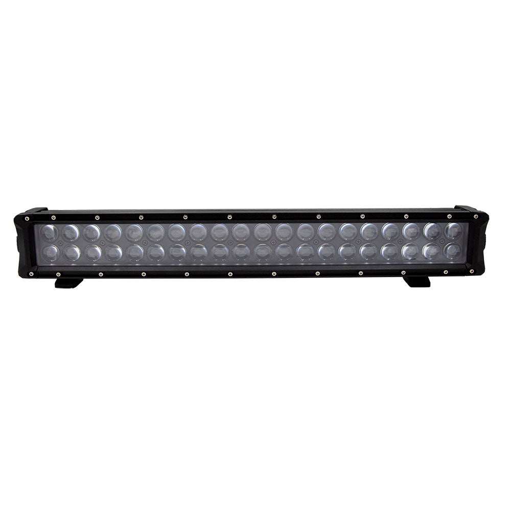 Infinite Series 22" RGB Backlite Dualrow Bar with 24 LEDs in black die-cast aluminum housing