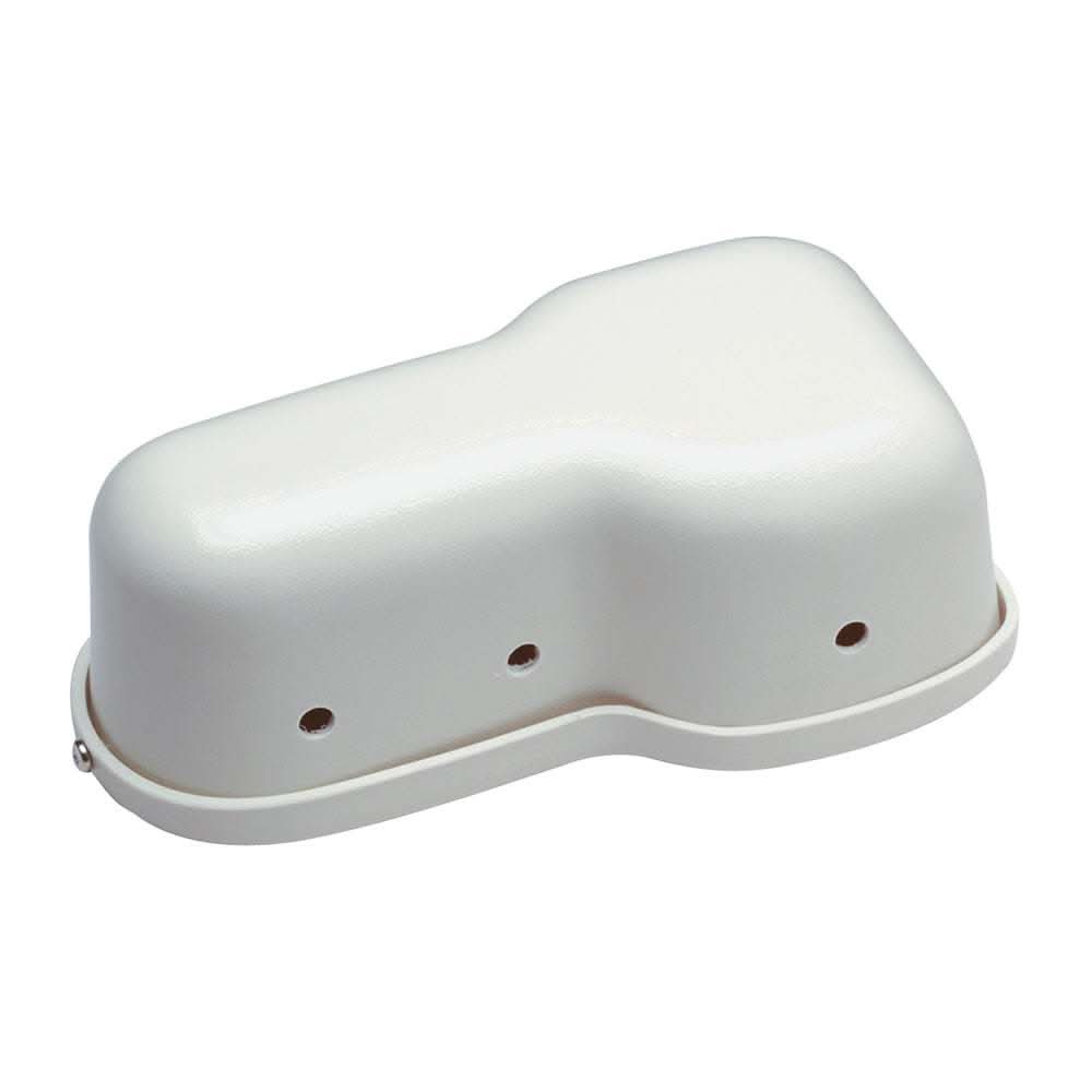 Marinco white ABS plastic wiper motor cover MRV model 33025