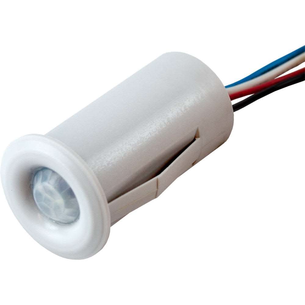 Sea-Dog plastic motion sensor switch with delay for LED lights, waterproof IP67, adjustable activation time.