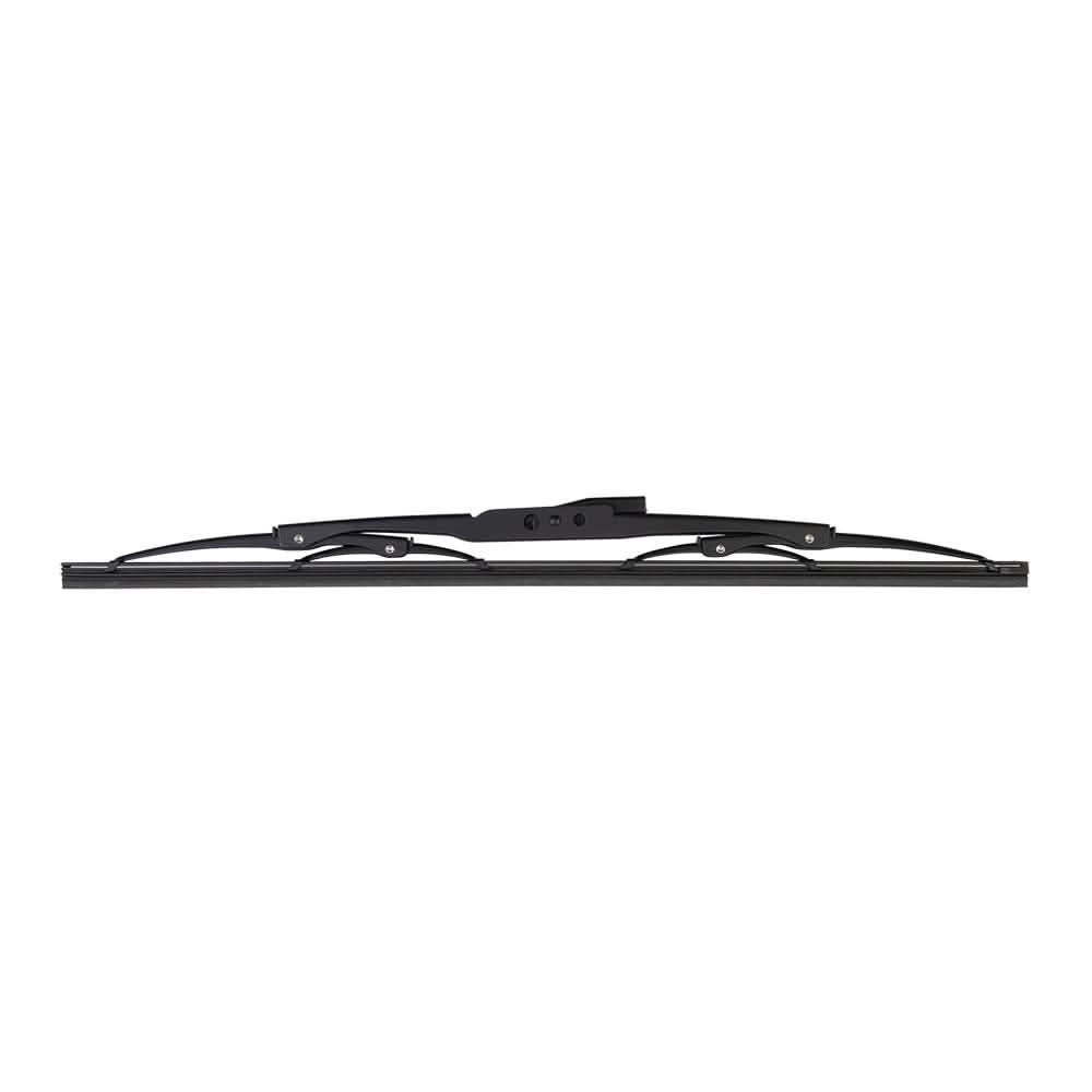Marinco Deluxe Stainless Steel Wiper Blade black 14 inch with marine grade silicone squeegee