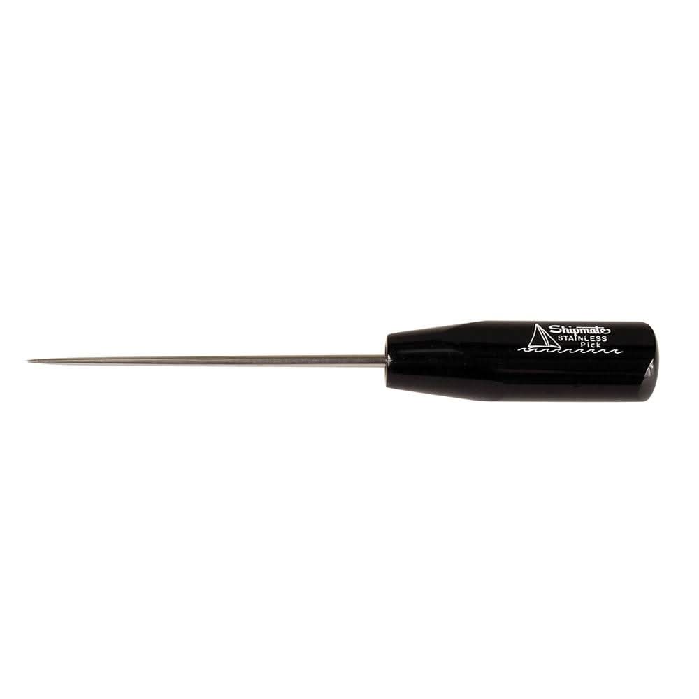 Beckson ShipMate Stainless Steel Pick Probe with black handle and tapered blade