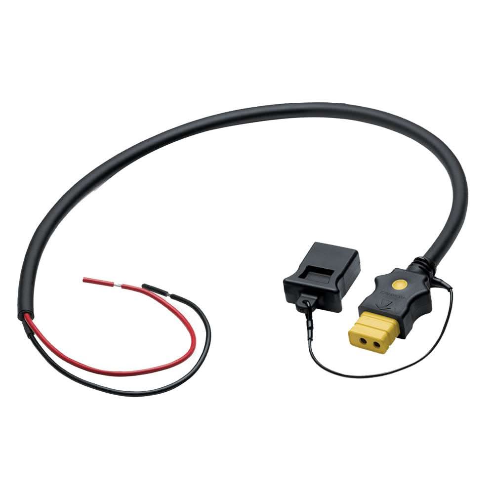 Cannon Battery End Cable power connector for Cannon Downrigger models with black and red wires