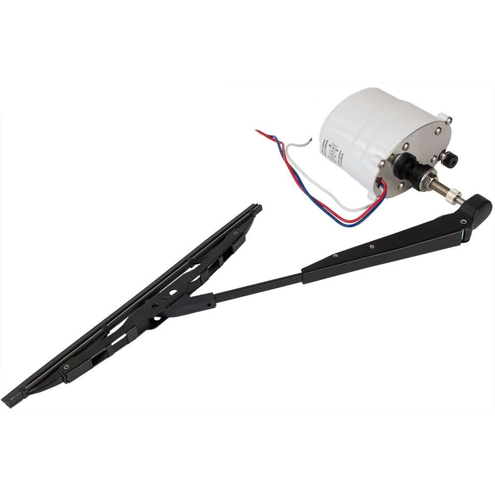 Sea-Dog Waterproof standard wiper motor kit with adjustable arm and curved blade