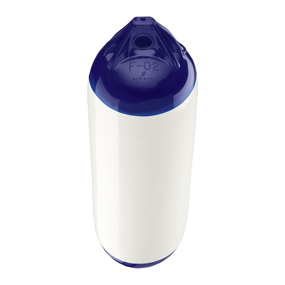 Polyform F-02 Twin Eye Fender 7.5" x 26" - White - F-02-WHITE