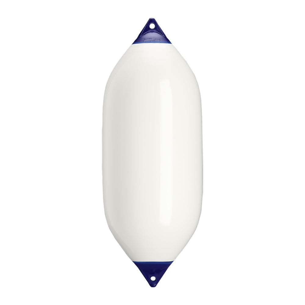 Polyform F-11 white twin eye boat fender 21.2 x 57.5 inches for yacht protection