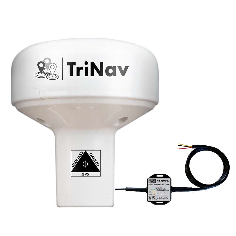 Digital Yacht GPS160 TriNav satellite positioning sensor with SeaTalk interface bundle and NMEA data converter cable