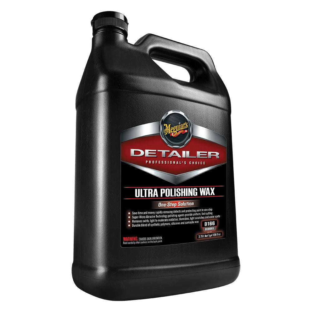 Meguiar's Ultra Polishing Wax 1 gallon jug for defect removal and durable wax protection