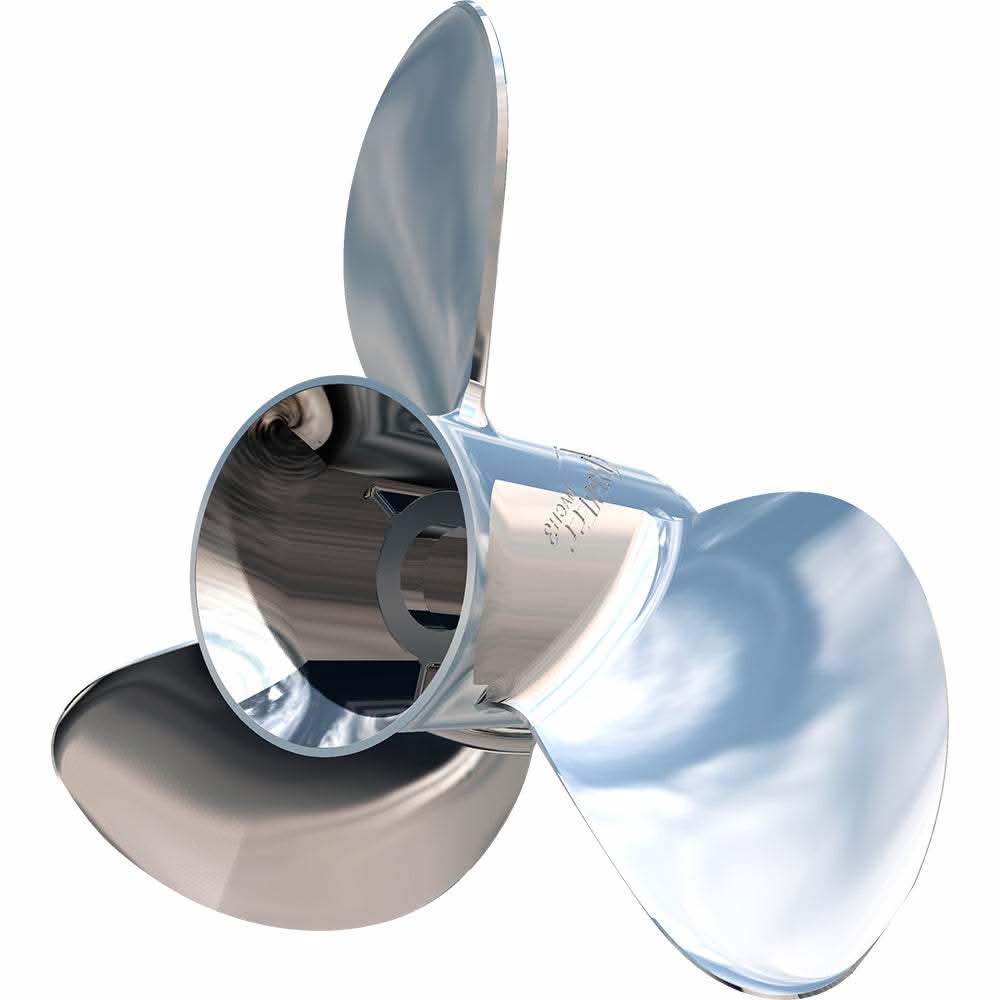 Turning Point Express Mach3 stainless steel 3-blade left hand boat propeller 14.5x15 inches