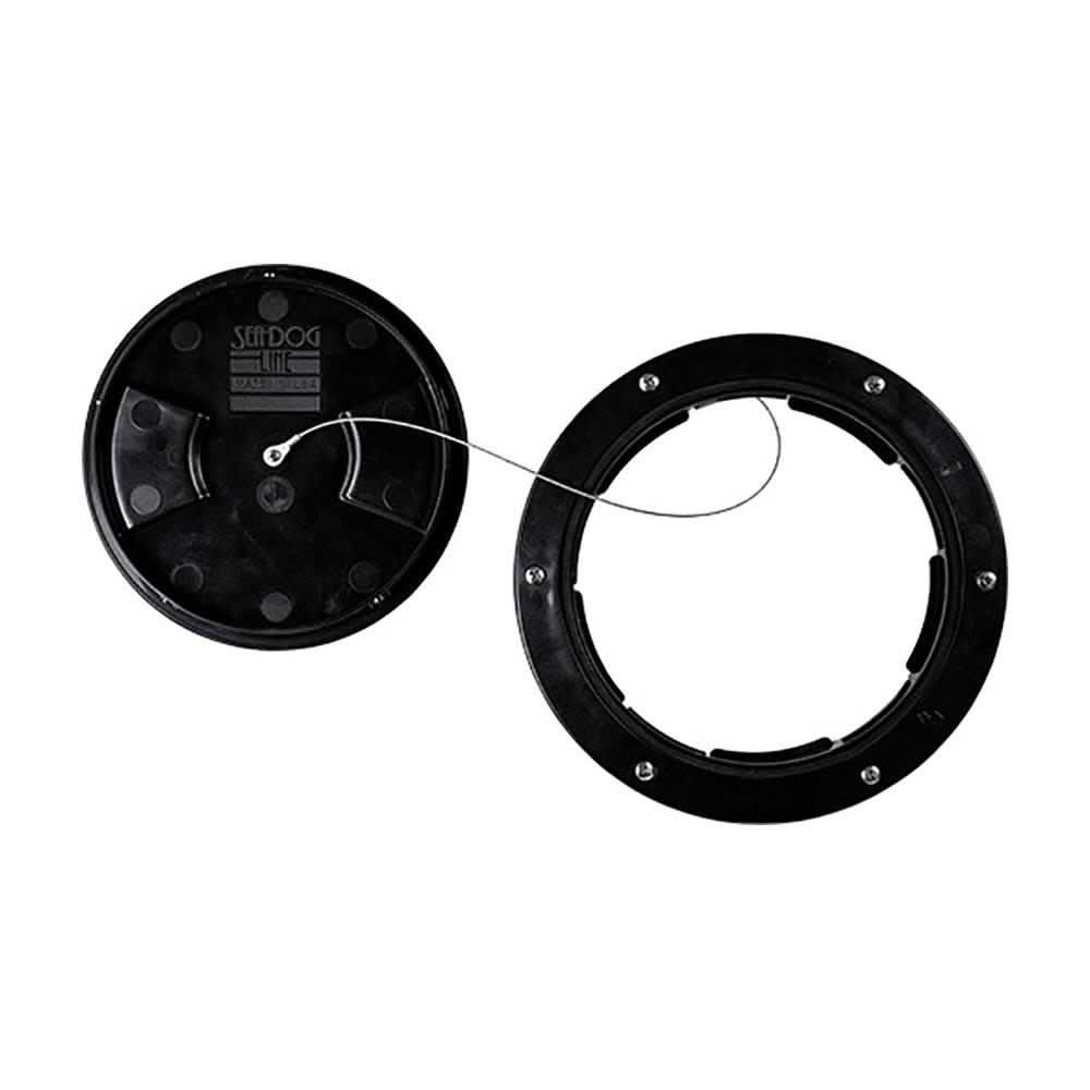 Sea-Dog 12 inch Deck Plate Lanyard with corrosion-resistant stainless steel wire for retaining deck plate lids