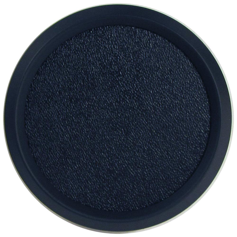 Faria 4" black gauge blank cover for standard 4-inch gauge hole