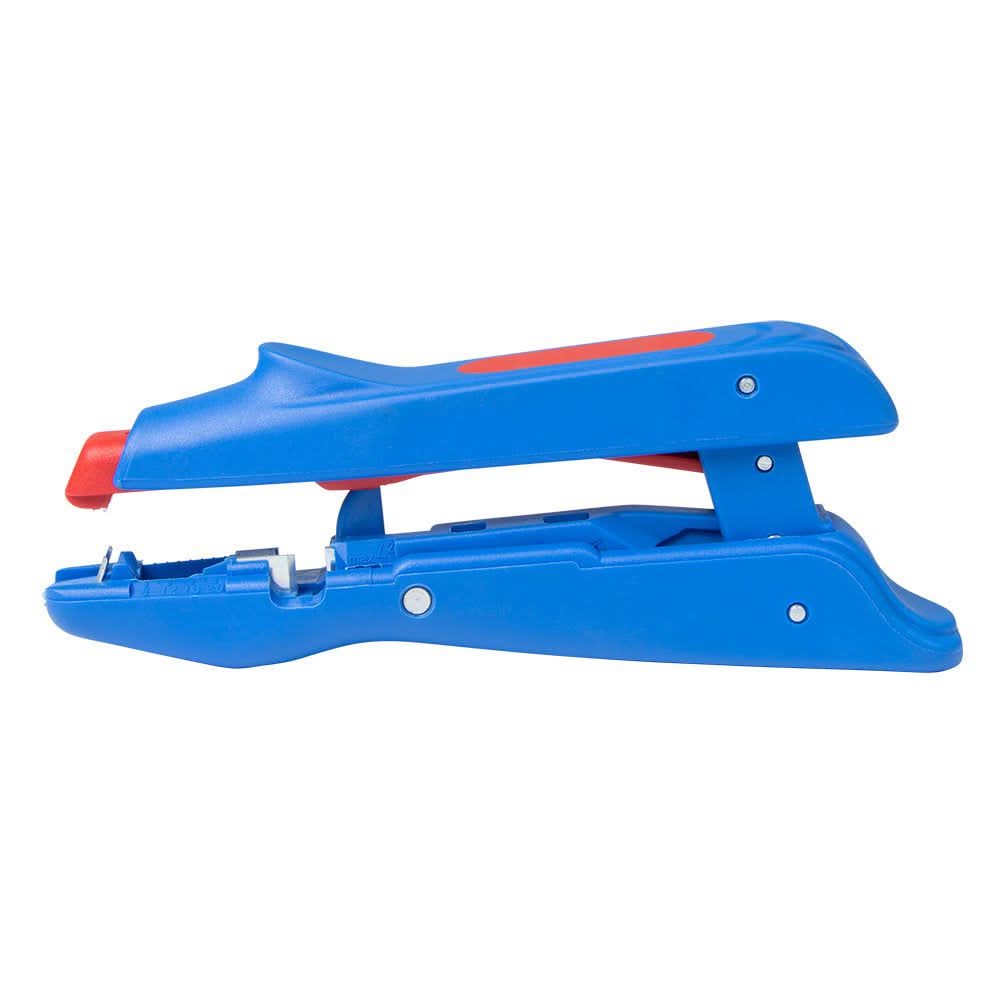 Ancor Compact Automatic Wire Stripper 20-10 AWG blue handheld tool for wire stripping and cutting