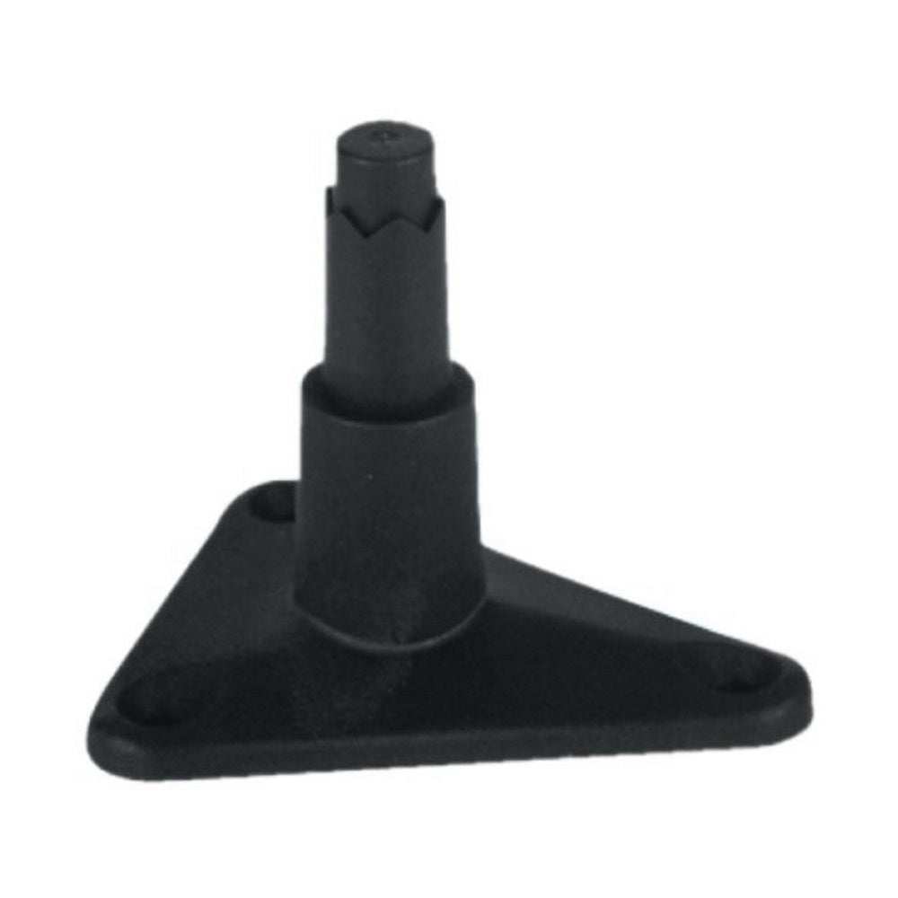 Hella Marine black deck mount for twin beam handheld searchlight