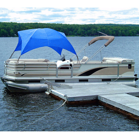 Taylor Made Pontoon Easy-Up Shade Top - Pacific Blue - 12003OB