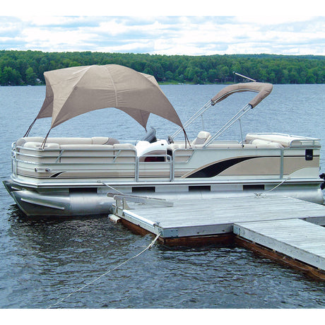 Taylor Made Pontoon Easy-Up Shade Top - Sand - 12003OS