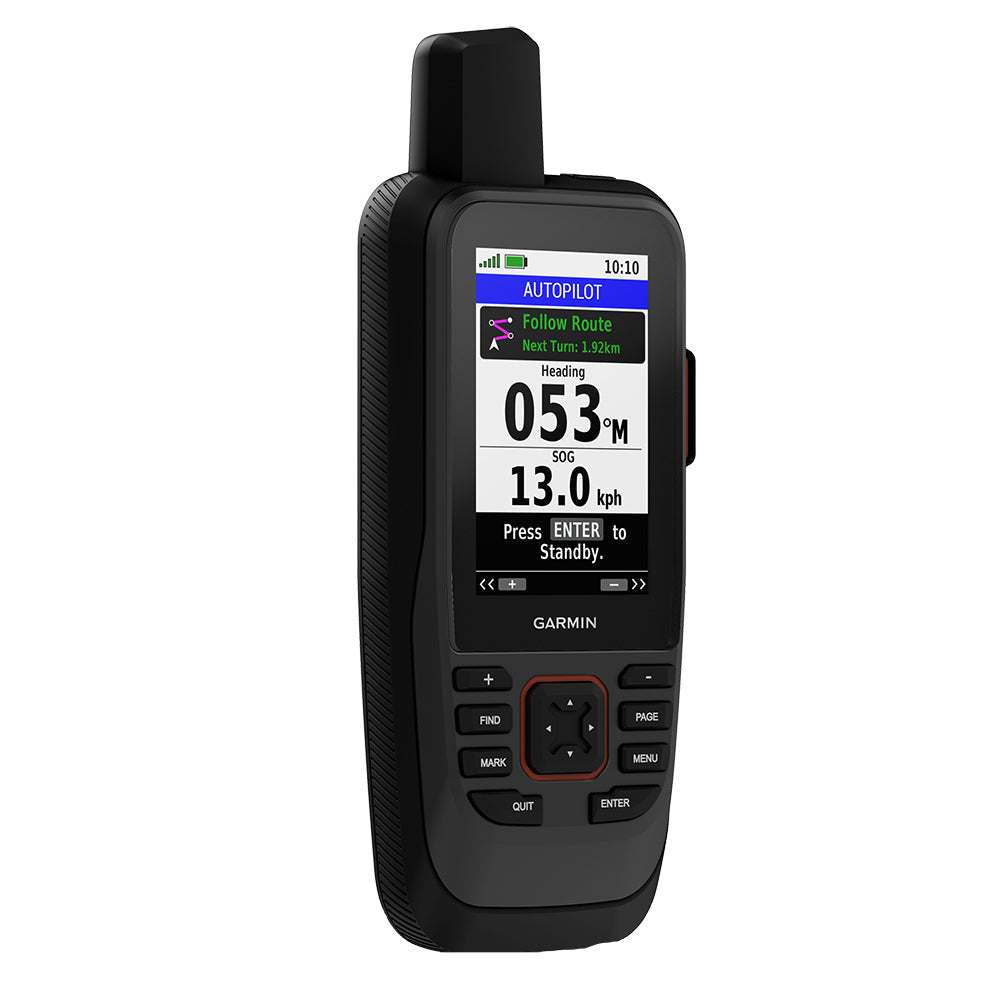 Garmin GPSMAP 86sci Handheld marine GPS with inReach satellite communication and BlueChart g3 Coastal Charts